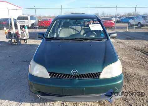 2001 Toyota Echo z USA, uszkodzony, nr VIN JTDBT123810134916
